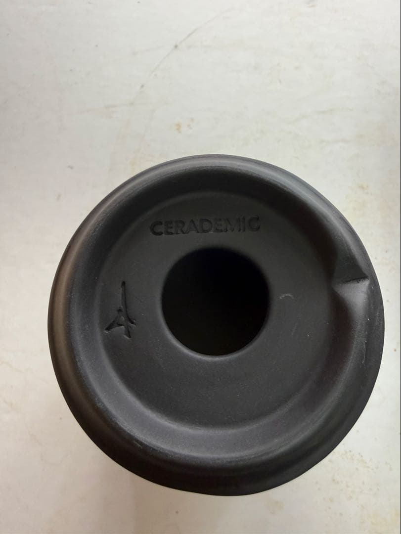 CERADEMIC POT black spicygem x botanize鉢