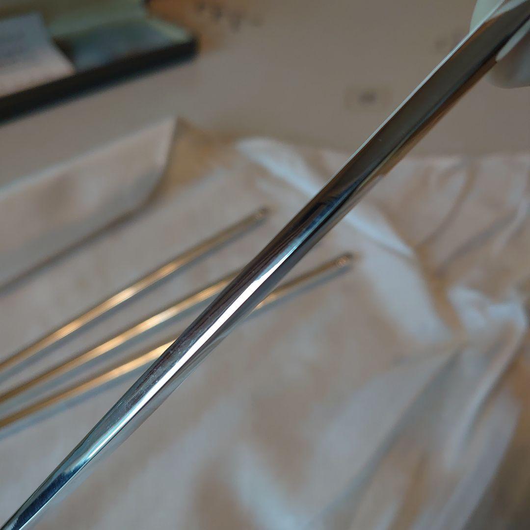 銀製箸 三峰神社