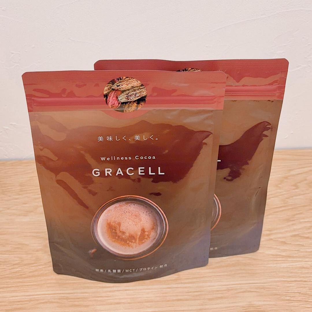 新品未開封】ウェルネス ココア グレイセル プロテイン 100g 2セット
