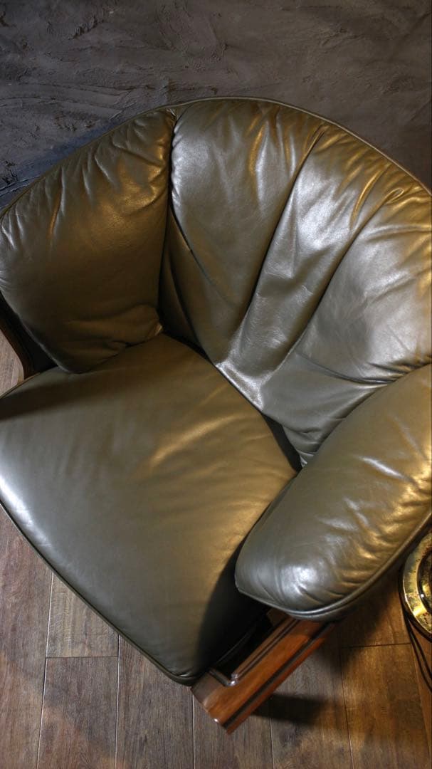 首都圏送無料〜マルニ木工 33万 ロワール 最上級マルニスムース ソファ 深緑