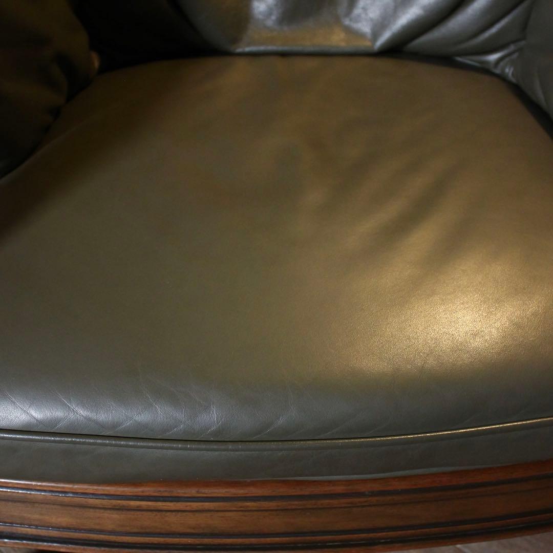 首都圏送無料〜マルニ木工 33万 ロワール 最上級マルニスムース ソファ 深緑