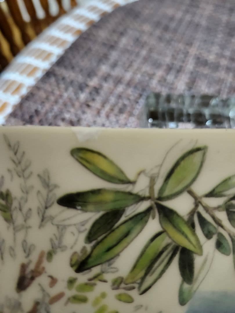 GIEN フルーツと風景のデザイン皿