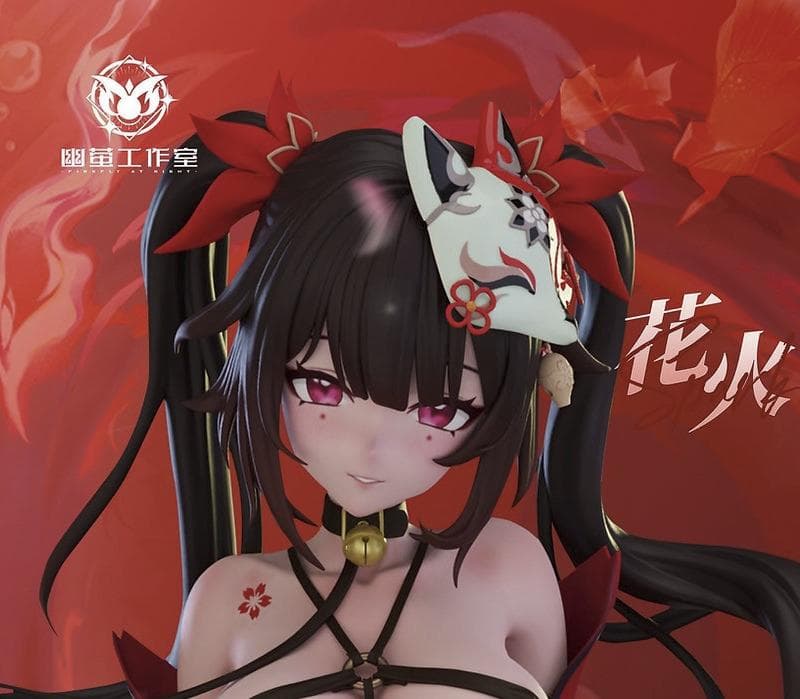 崩壊スターレイル 花火 フィギュア ガレージキット 塗装済完成品