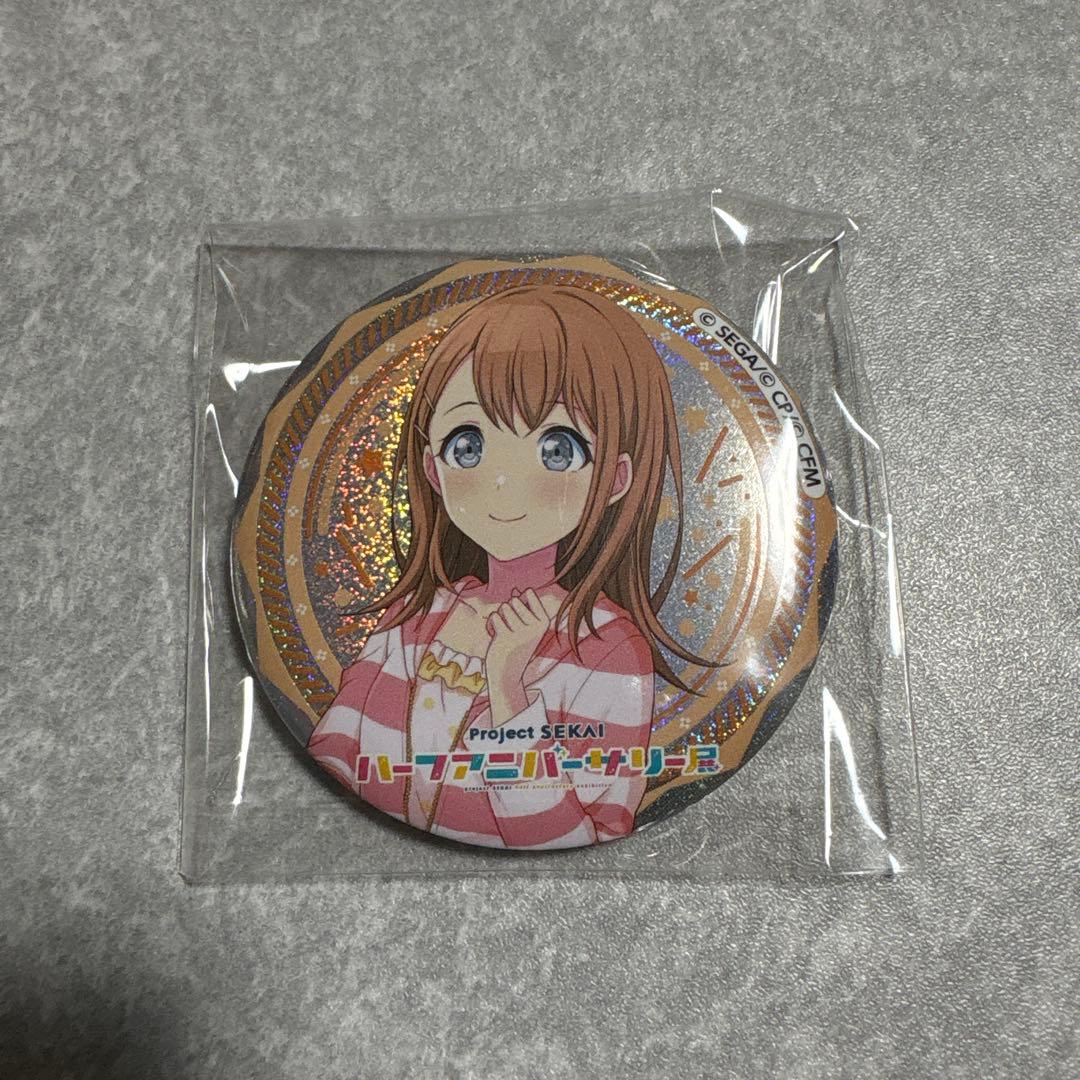 花里みのり ハーフアニバーサリー缶バッジ - メルカリ