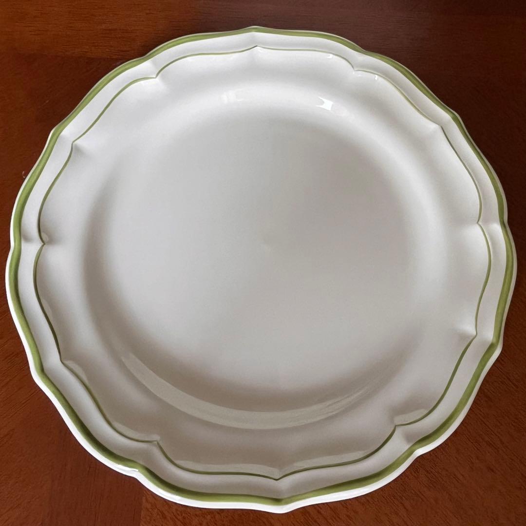 美品】ジアン☆Filets Verts☆プレート 2枚（貫入なし） - メルカリ