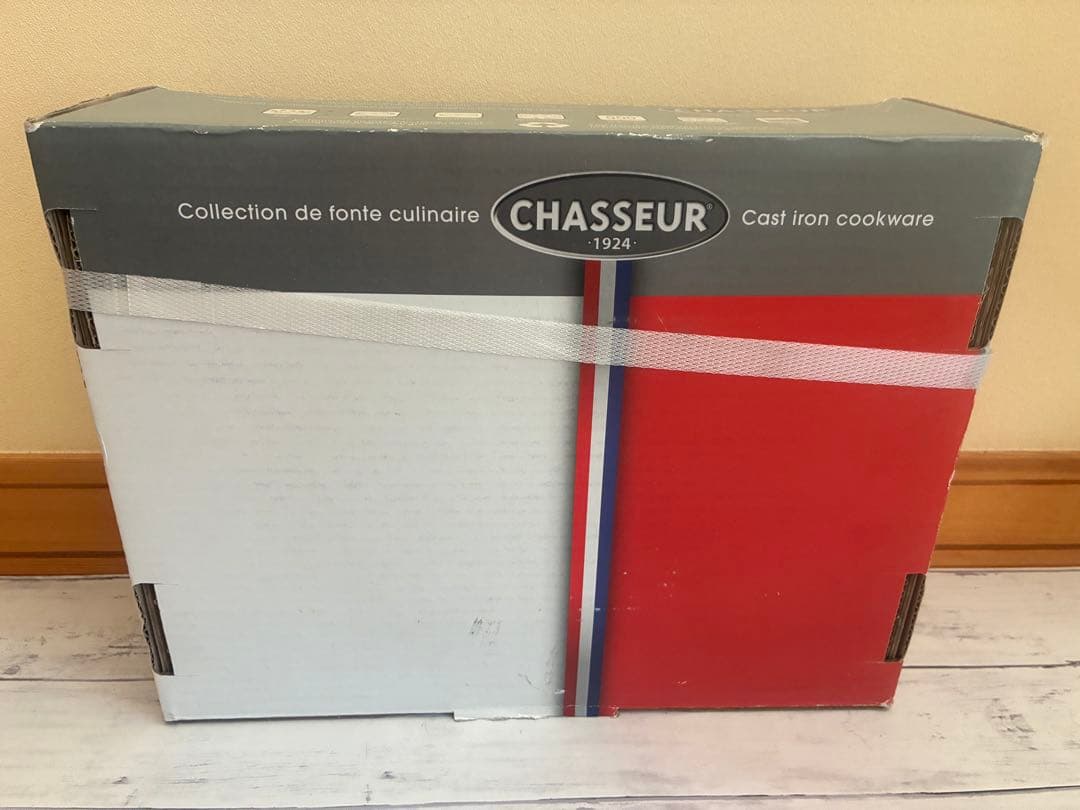 新品　CHASSEUR サブライム ラウンドキャセロール　24cm 両手鍋