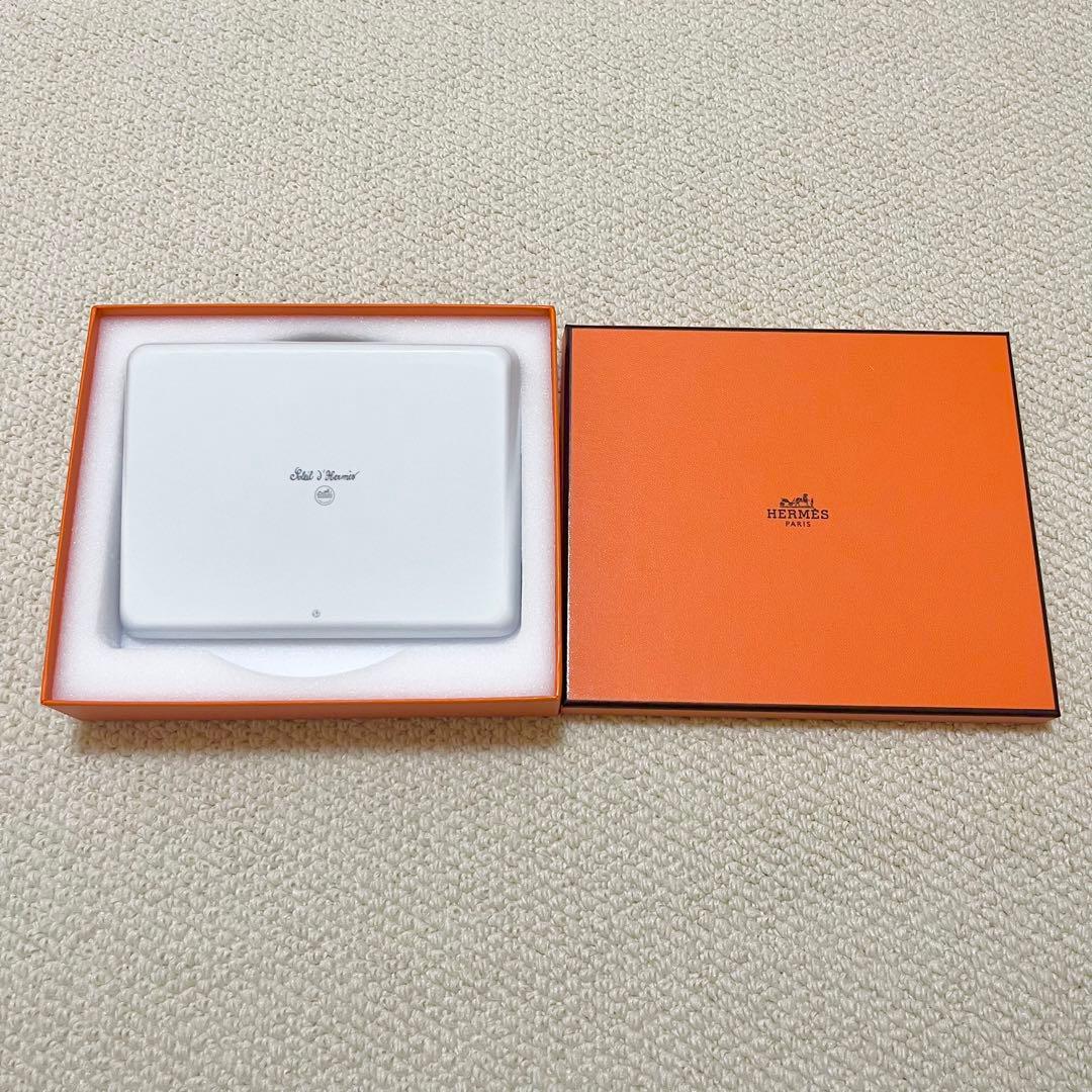 新品・未使用】エルメス ソレイユ 長方形プレート PM 角皿 スクエア トレー