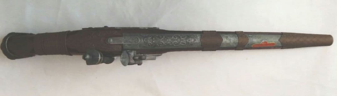 スペイン製　フリントロック式 古式銃　装飾品