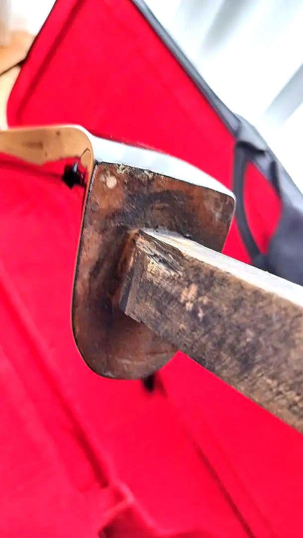 人工革 デザイン三線 美品