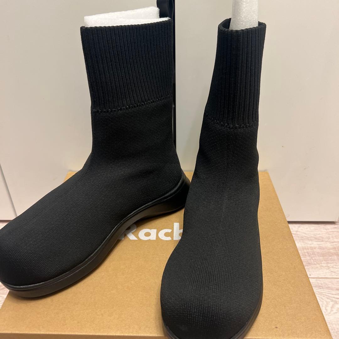 Racbaki ラクバキ ニットブーツ ブラック XLサイズ - メルカリ