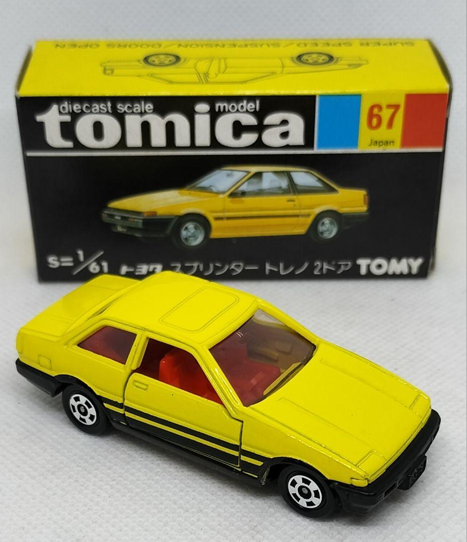 《黒箱トミカ67-4-1》スプリンタートレノ【カローラフェア】未使用ウルトラ美品