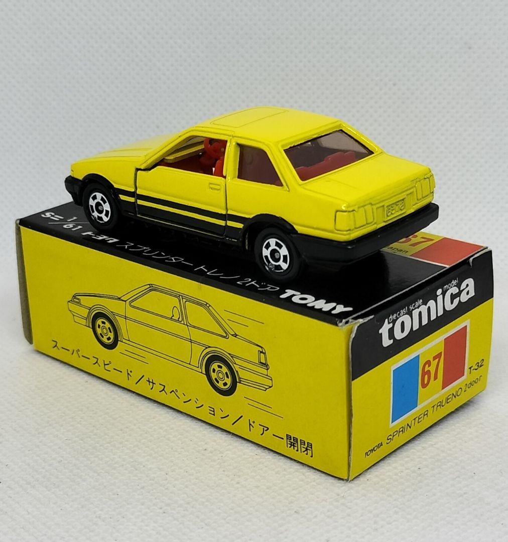 《黒箱トミカ67-4-1》スプリンタートレノ【カローラフェア】未使用ウルトラ美品