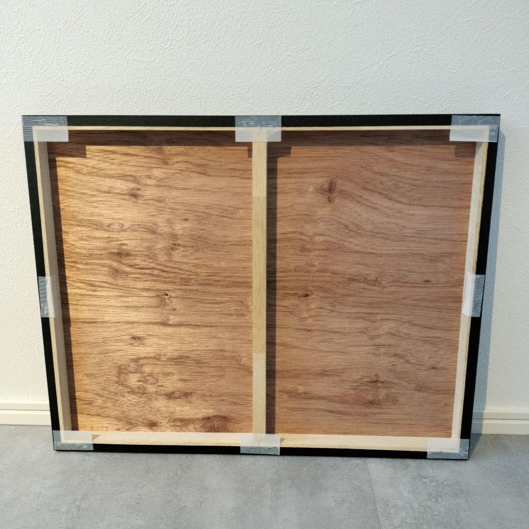 額装 写真作品 アートパネル ブルー系 幻想的 インテリア