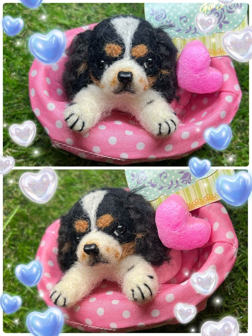 ®️様　犬羊毛フェルトご確認用