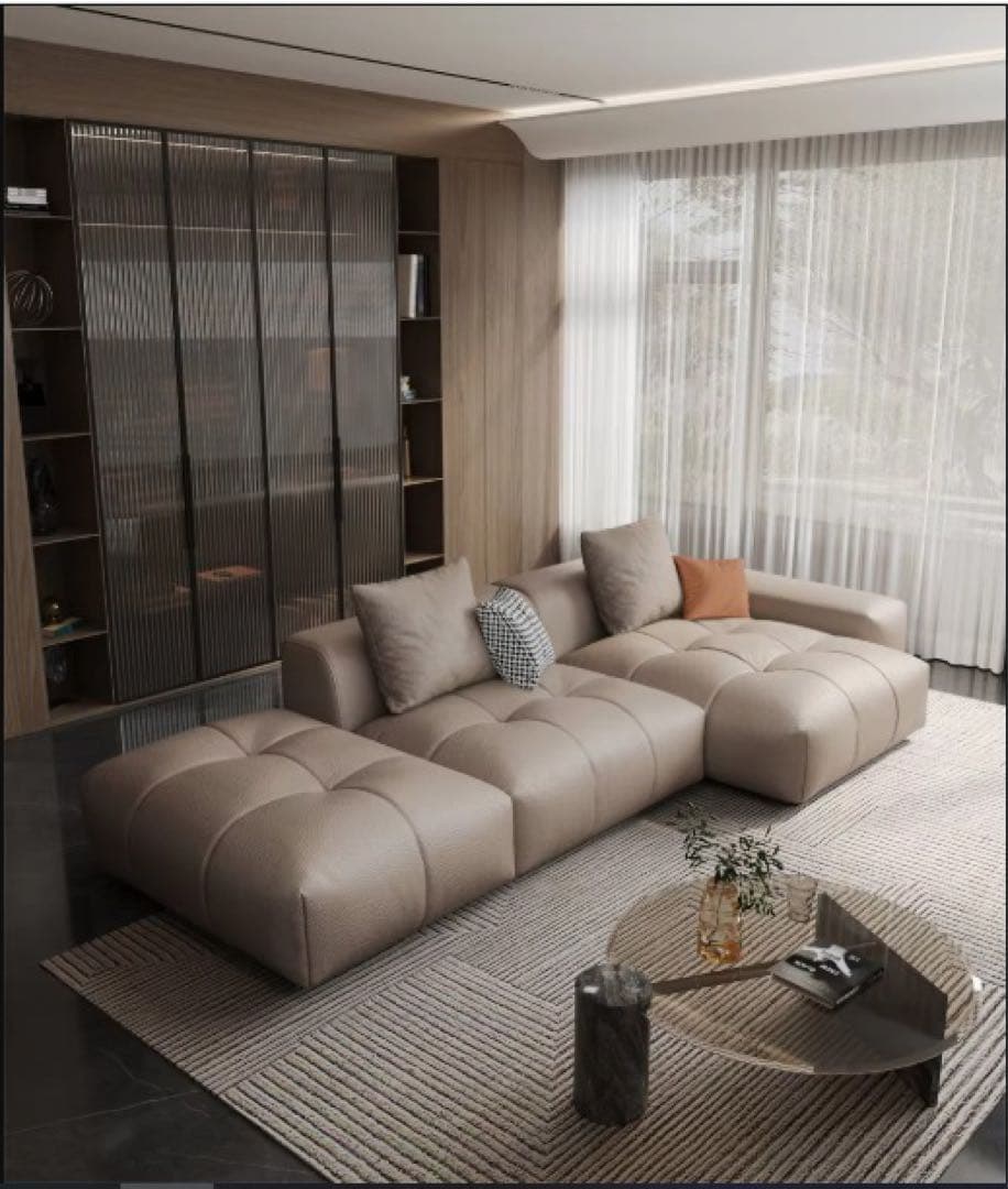 大型ラグジュアリーソファ（293cm）