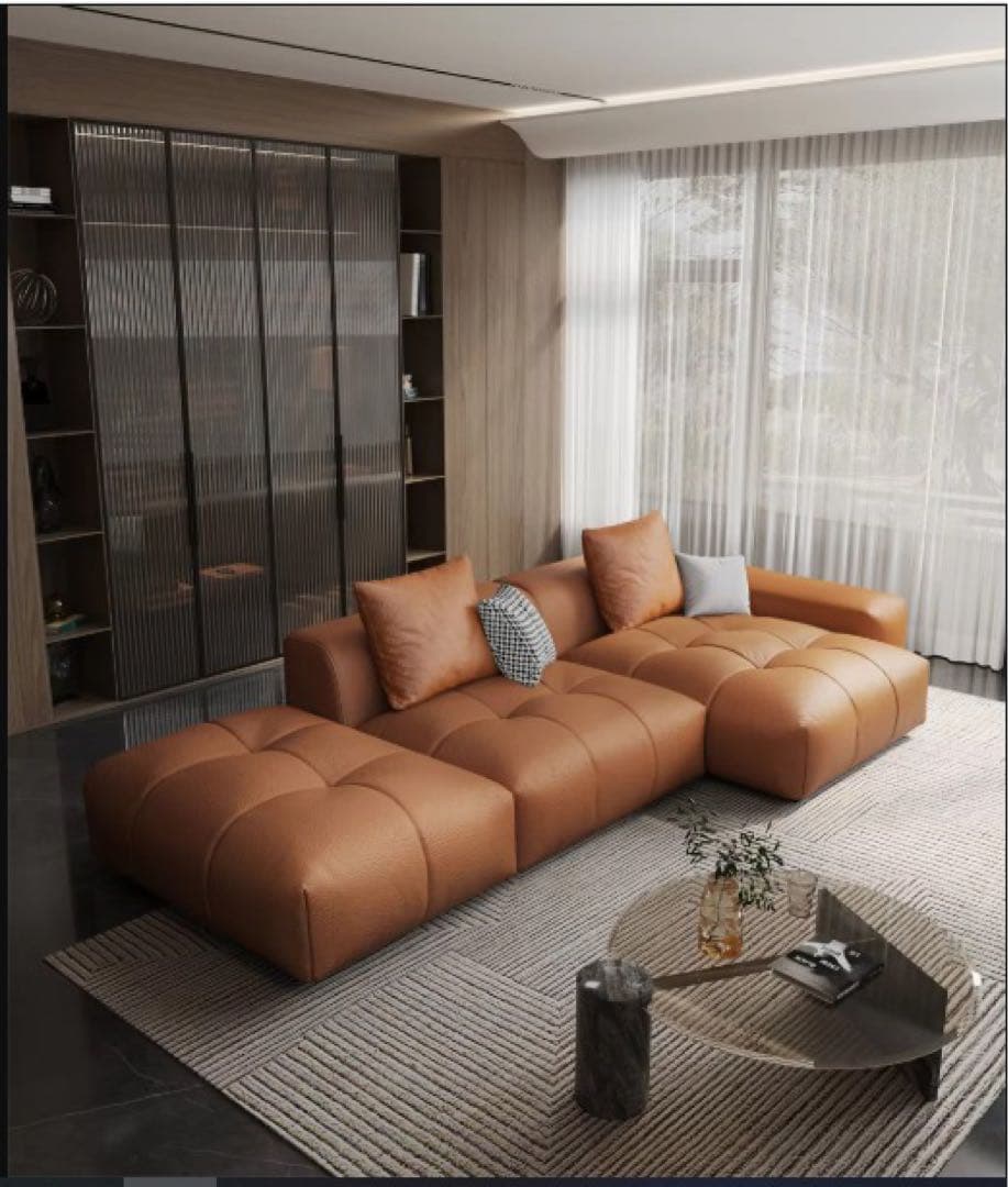 大型ラグジュアリーソファ（293cm）