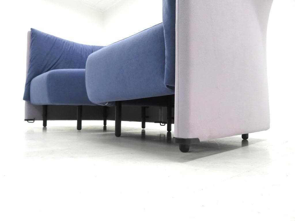 カッシーナ ビンテージ ポストモダン サンパン 2人掛けソファ