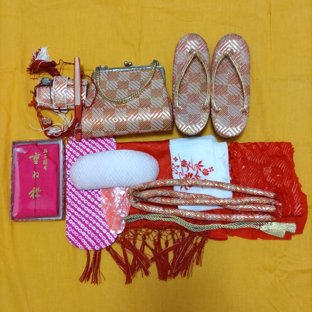 七五三 ７歳用着物（正絹）とジュニア浴衣