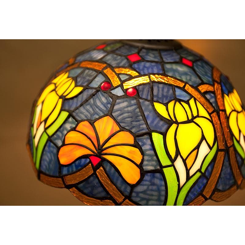 アンティーク調 ティファニーライト ステンドグラス風 ペンダントランプ