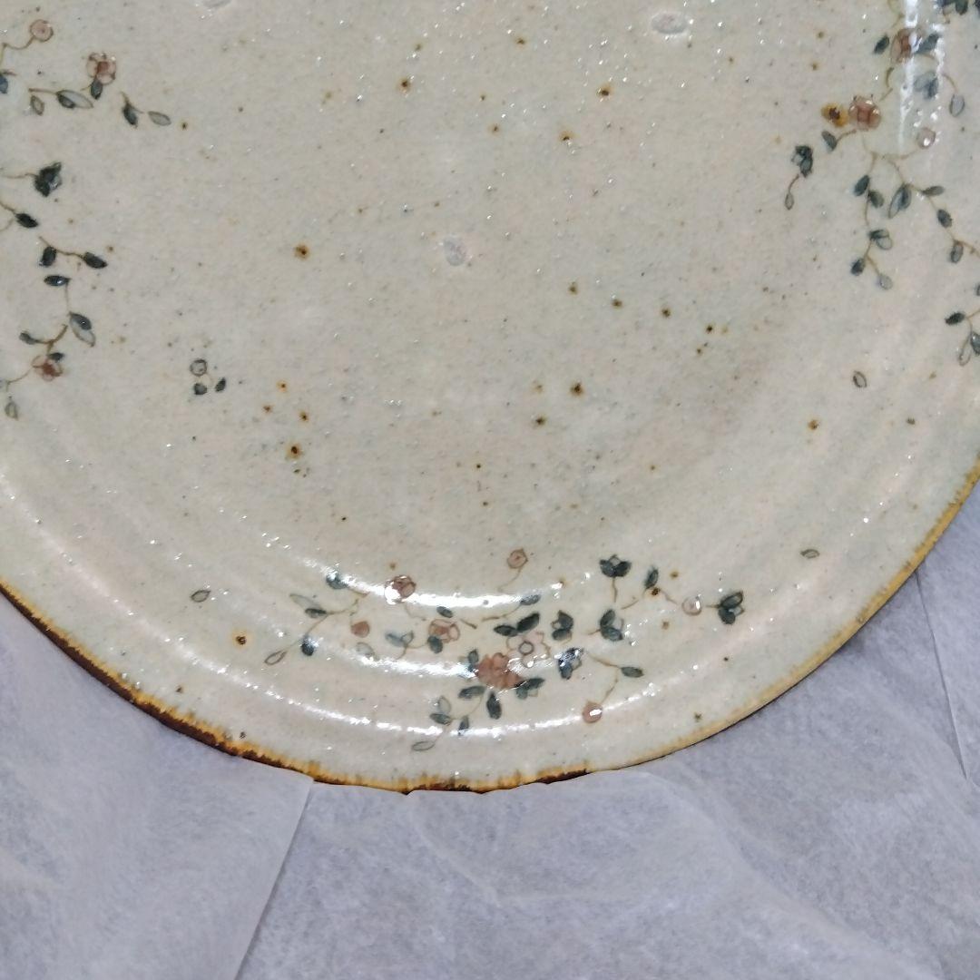 市野吉記さん　コウホ窯　シノワズリ　楕円大皿　新品未使用