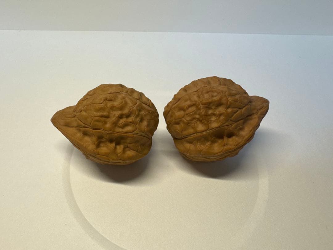 希少文玩核桃 亀甲紋