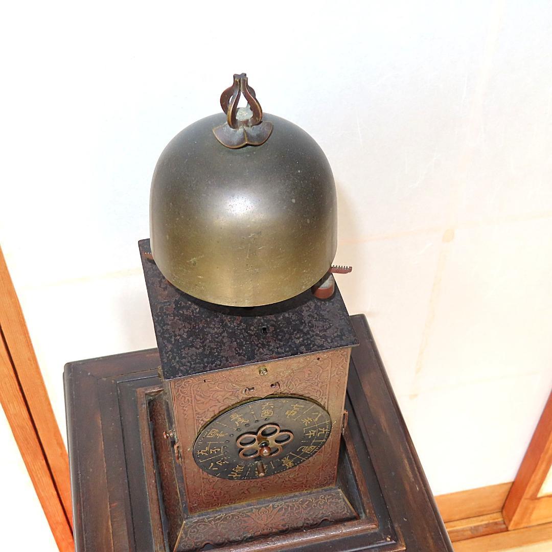 江戸中期　大名時計　【稼働品】