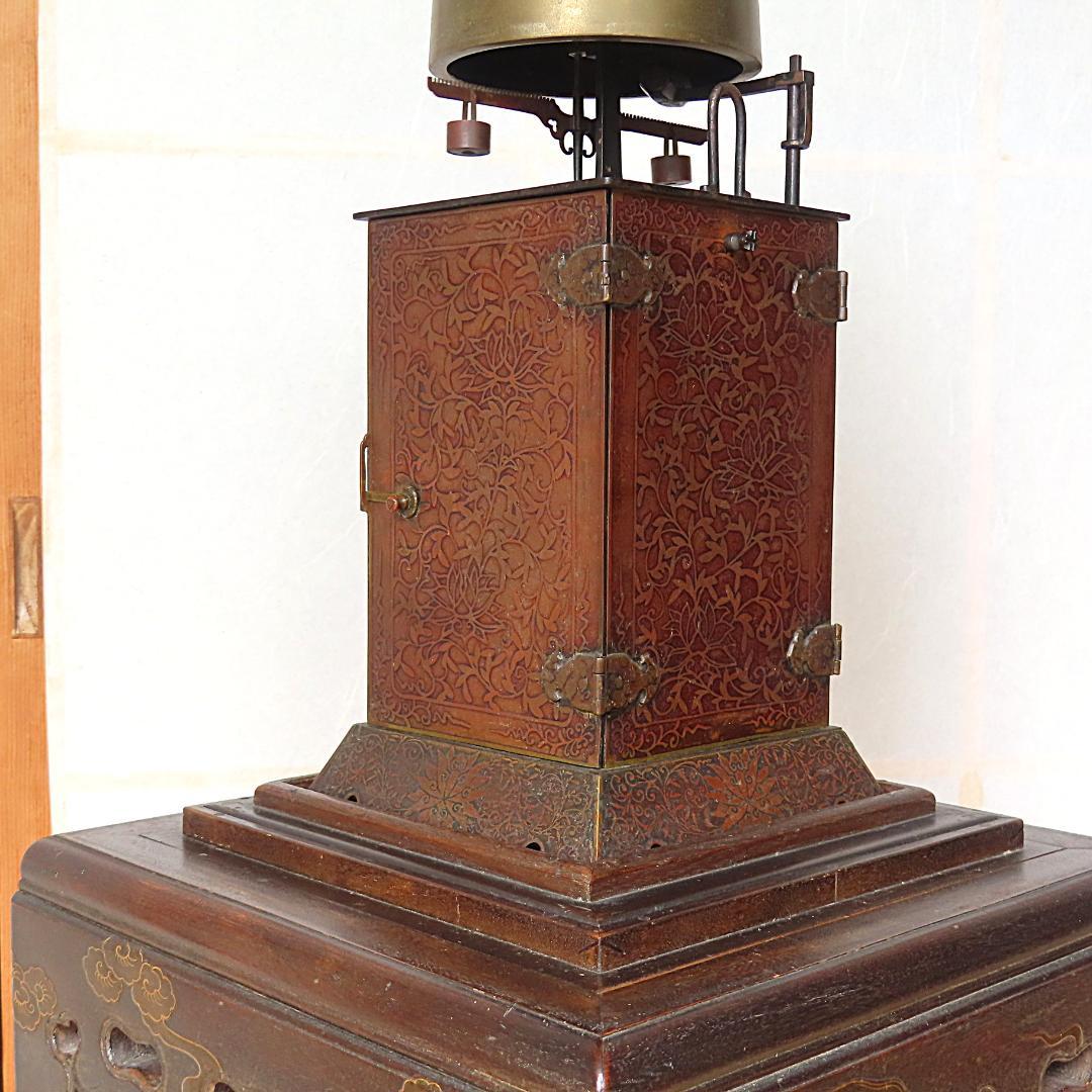 江戸中期　大名時計　【稼働品】