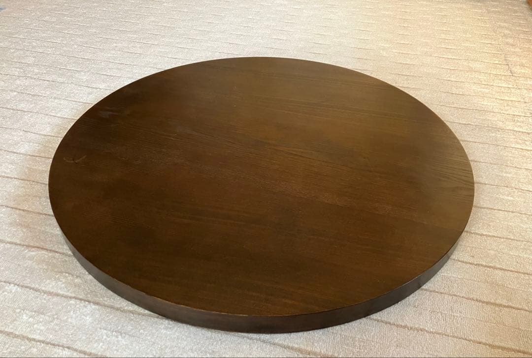 木製電気丸コタツテーブル　兼　ちゃぶ台