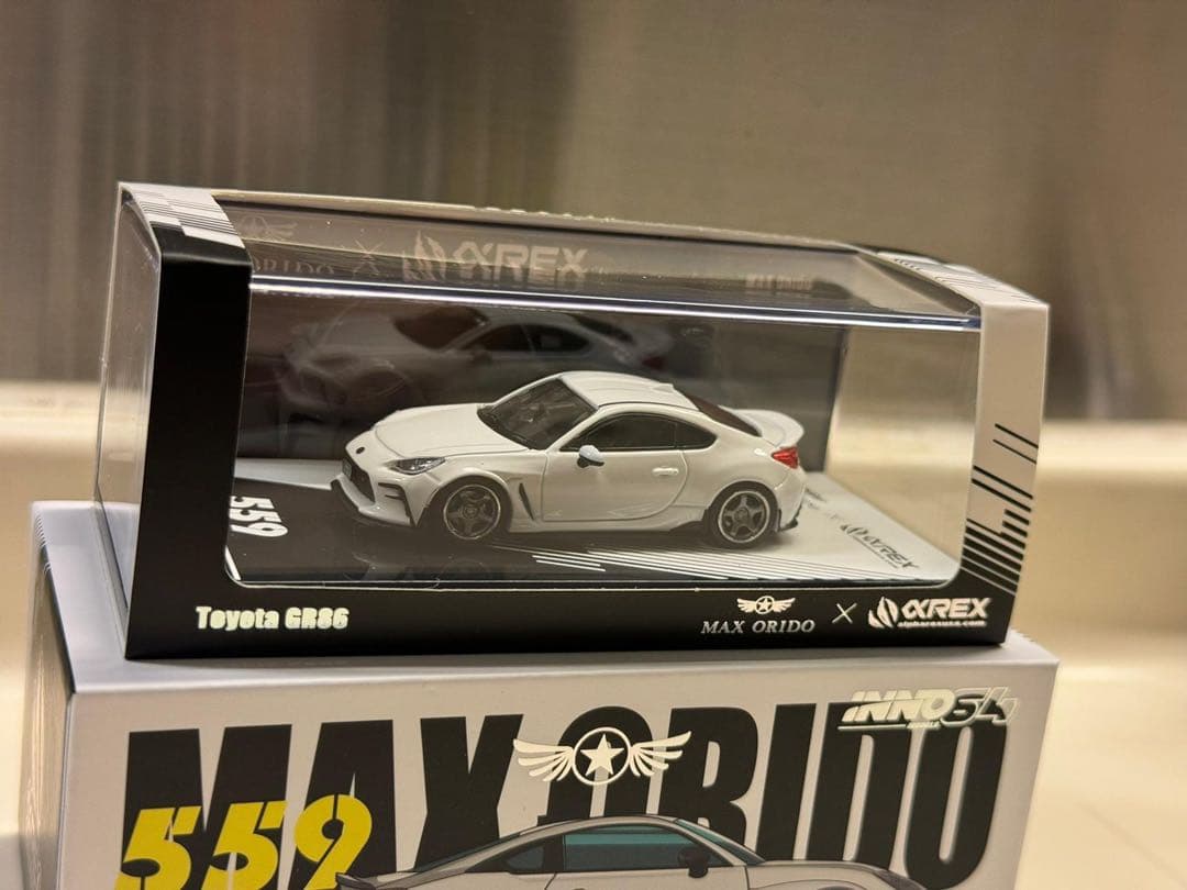 Inno64 1/64 Max Orido Toyota GR86 白 - メルカリ