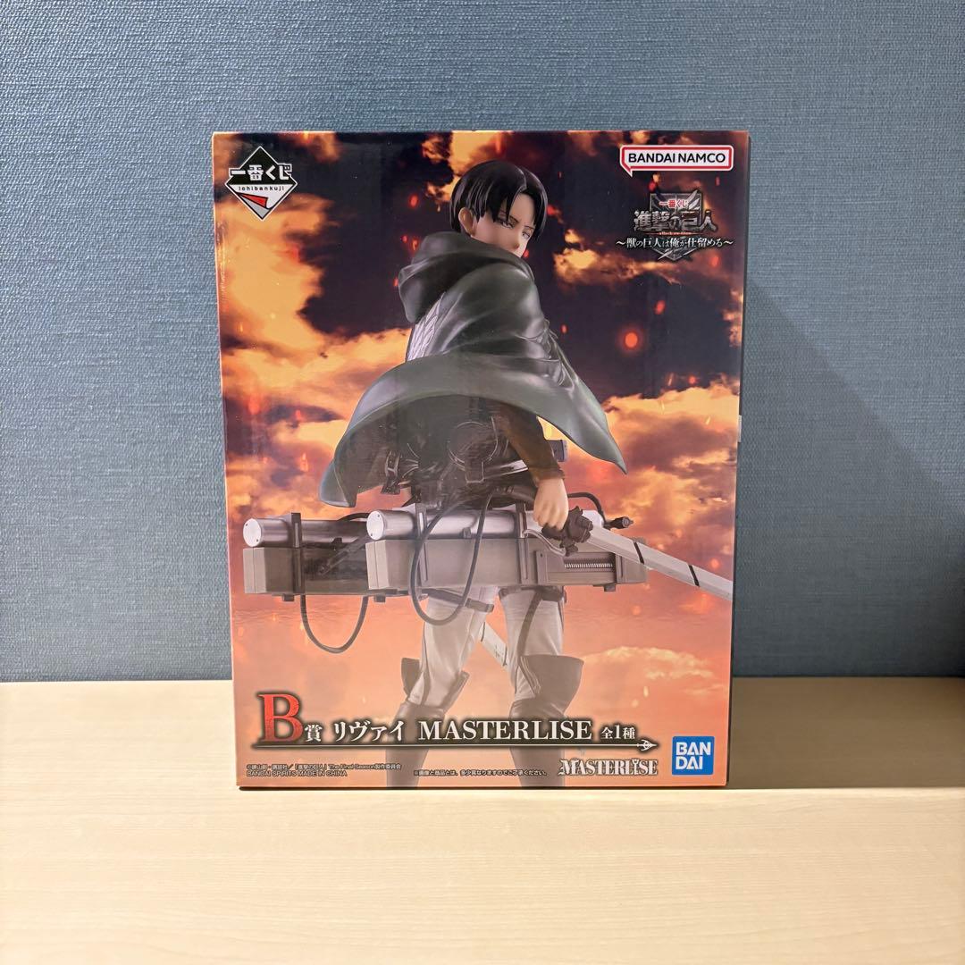 一番くじ 進撃の巨人 A賞 B賞 ラストワン賞 フィギュア3点セット