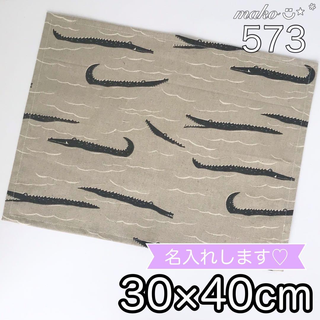 573 わに クロコダイル ワニ ランチョンマット 30×40 ランチマット