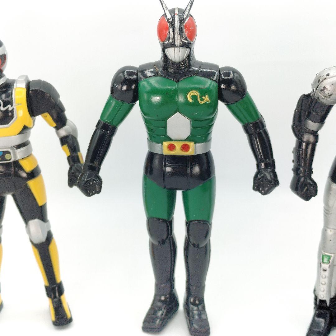 レトロ 仮面ライダーBLACK RX ソフビ ロボライダー シャドームーン