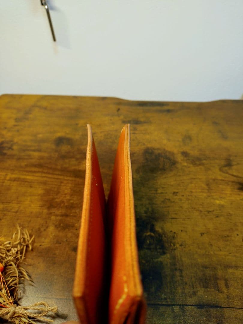 ロングウォレット　ブライドルレザー×栃木レザー　ダークブラウン