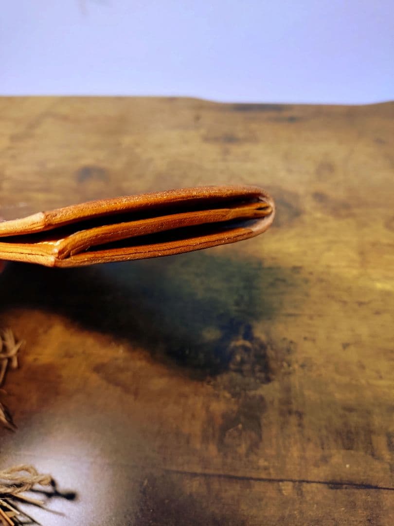 ロングウォレット　ブライドルレザー×栃木レザー　ダークブラウン