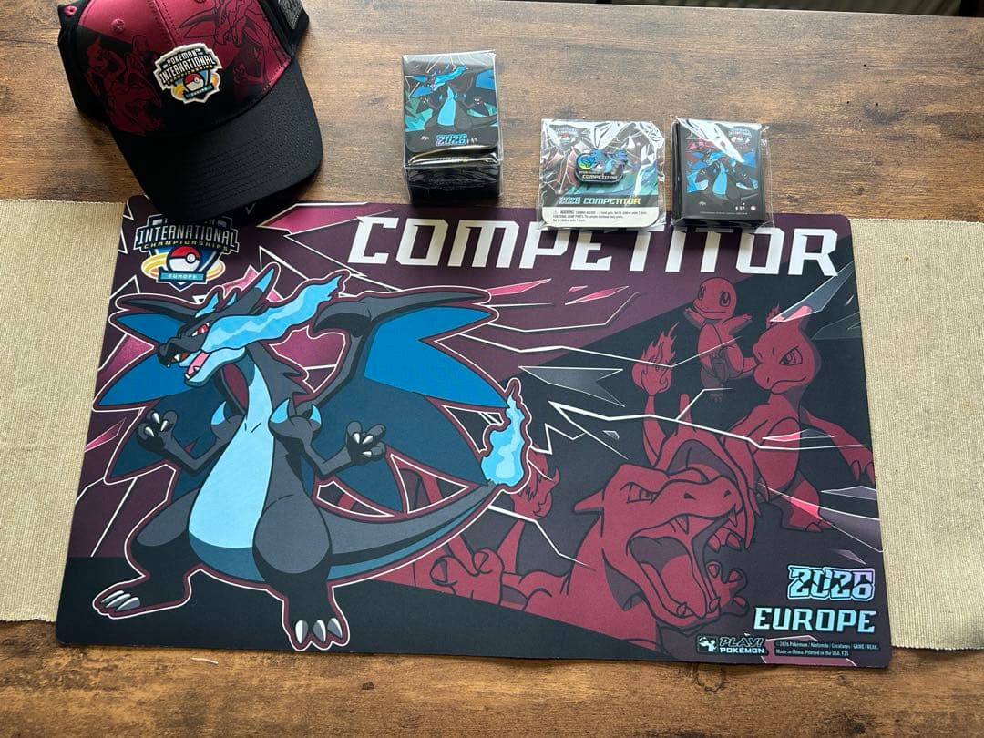 メガリザードンX プレイマット EUIC2026 選手限定 competitor - メルカリ