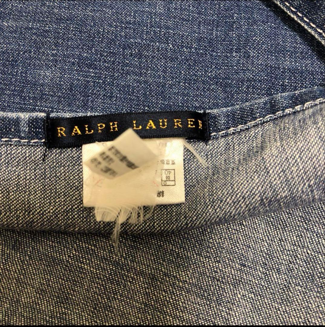 Ralph Lauren デニムエプロン　ユニセックス