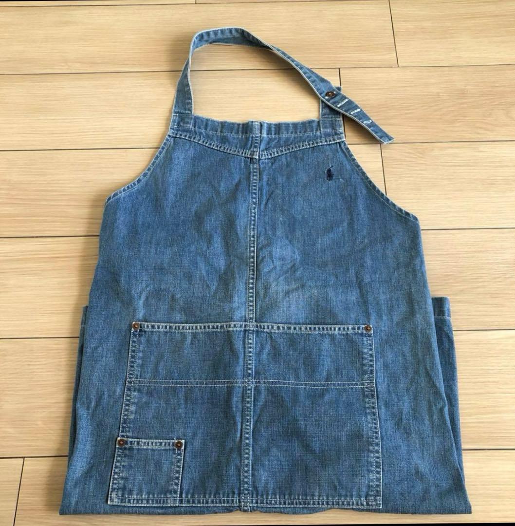 Ralph Lauren デニムエプロン　ユニセックス