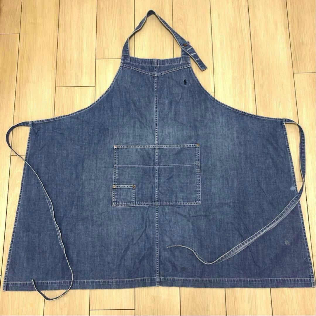 Ralph Lauren デニムエプロン　ユニセックス