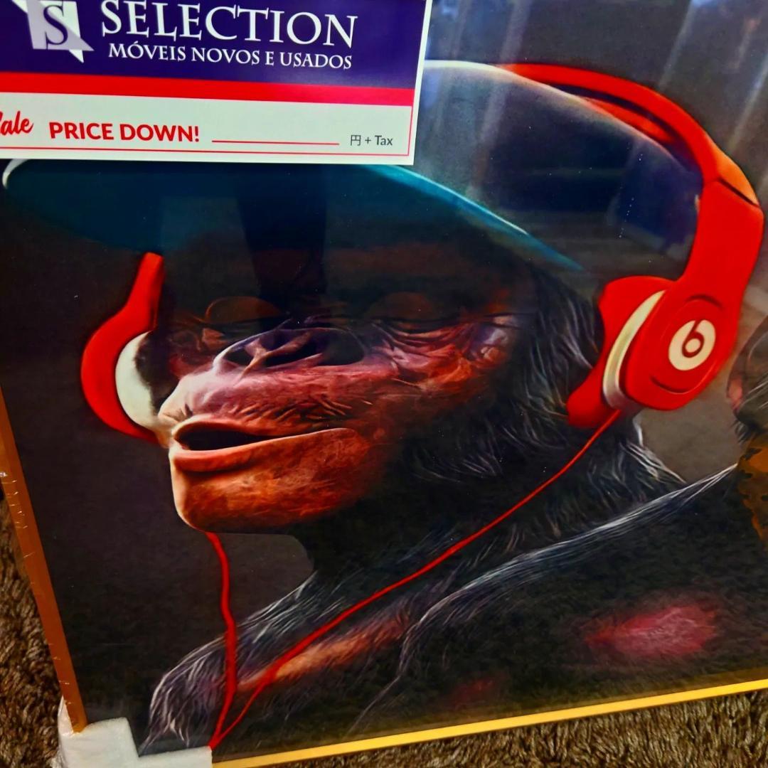 お洒落　アートパネル, フレーム付きアクリルフレーム 三猿, 三匹の猿.