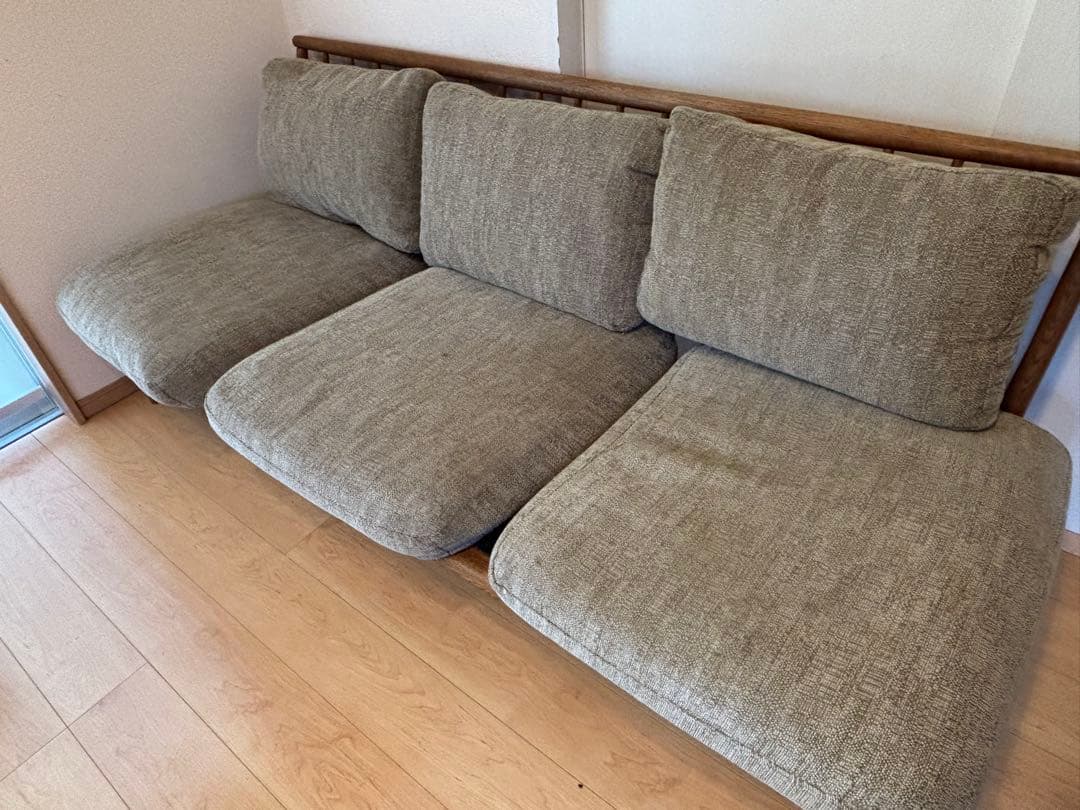 【MOMO NATURAL】 CLOUD SOFA 3P