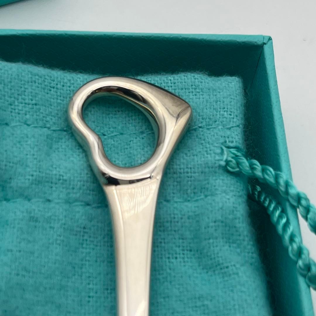 Tiffany ティファニー フーディングスプーン オープンハート シルバー