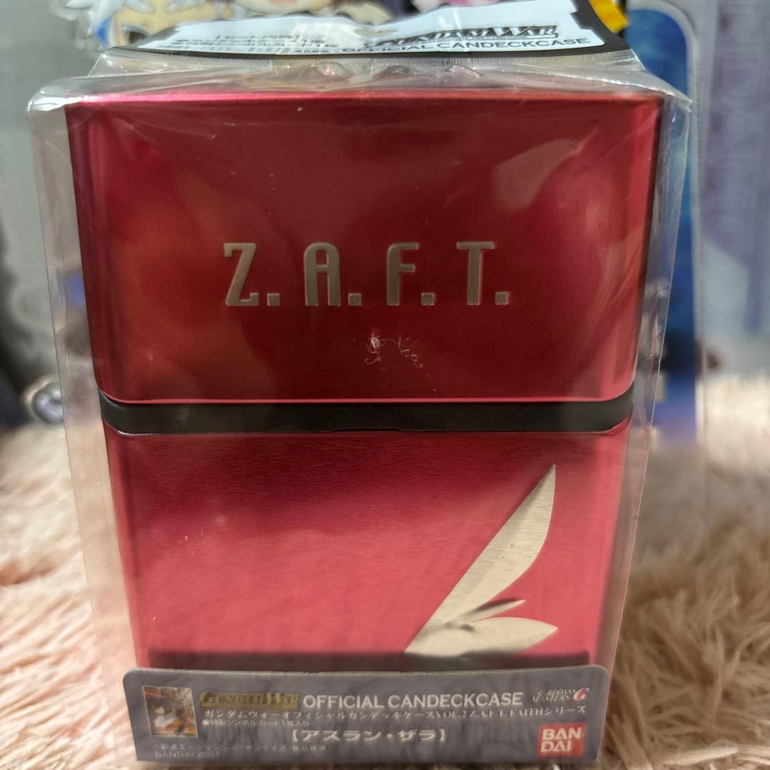 ガンダムウォー 缶デッキケース SEED 新品未開封 アスラン・ザラ