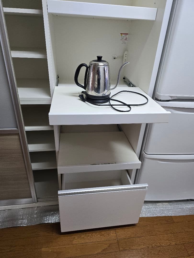 1/13まで　美品　松田家具 食器棚　キッチンボード