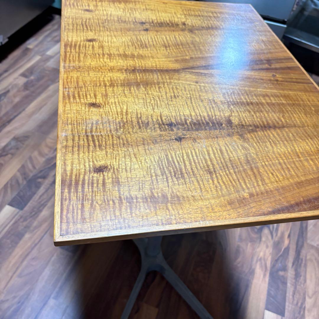 ④希少　ハワイアンコア材　テーブル　カフェ　などにも