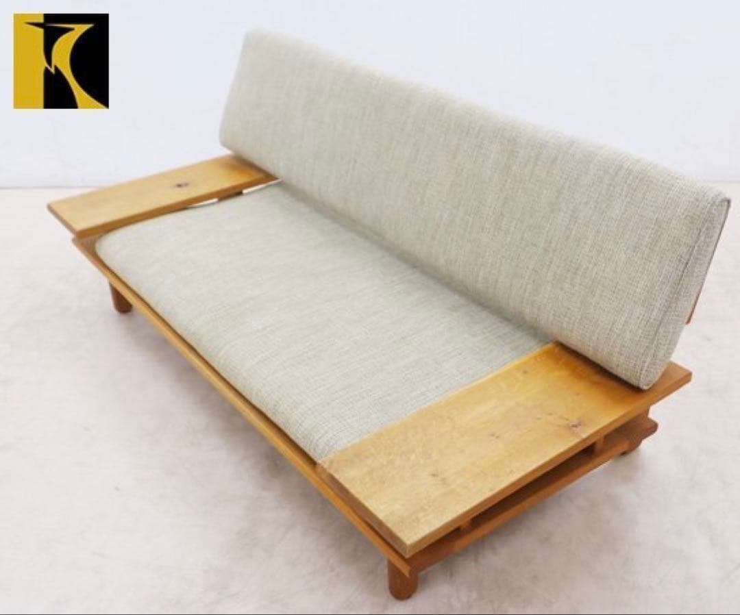 HIDA 飛騨産業 森のことば 2Pソファ　両肘付き　和モダン