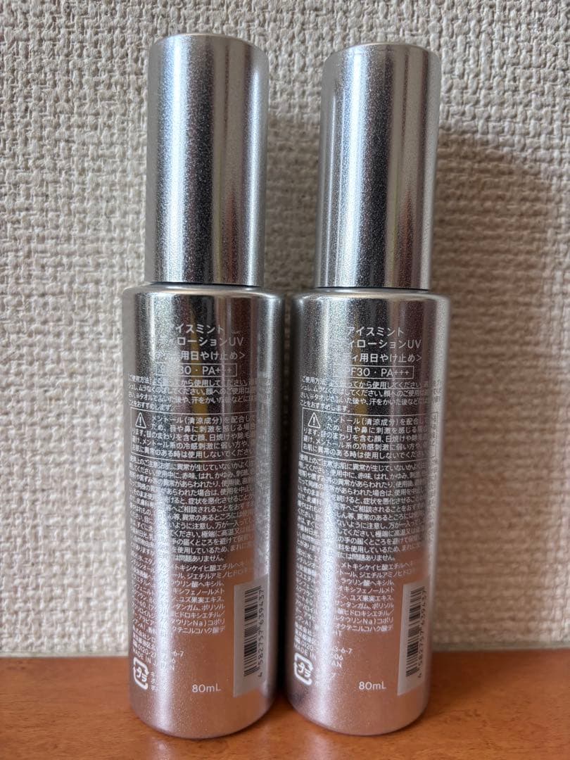 SHIRO アイスミント ボディローションUV 2本セット