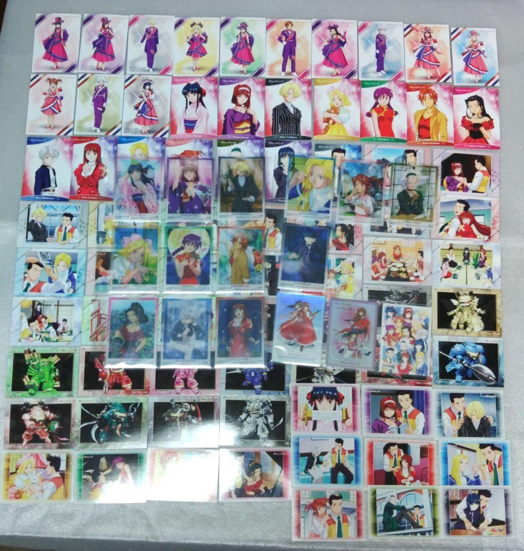 サクラ大戦4 トレーディングカード クリアカード&ノーマルカードコンプ