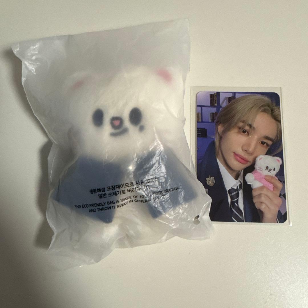 straykids SKZOO 10cm ヒョンジン ジニレット ぬいぐるみ - メルカリ