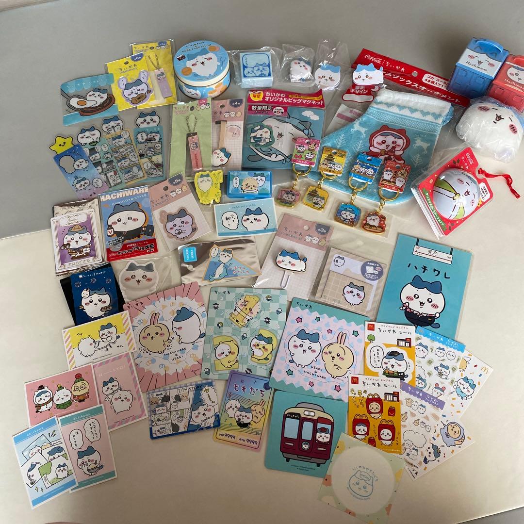 繧*て様 ちいかわハチワレまとめ売りおまけ付き - メルカリ