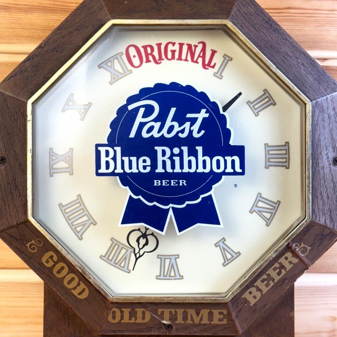 Pabst Blue Ribbon 壁掛け時計 掛時計 ビンテージ パブスト